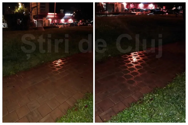 Clujul e pe „bogăție”! Risipă incredibilă: Aspersoare pornite aseară pe ploaie în parc. „Cine plătește apa care se duce pe apa sâmbetei?” FOTO