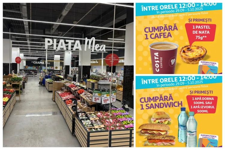 Hipermarketul Auchan din Iulius Mall Cluj a fost modernizat. Clienții, așteptați cu oferte exclusive și surprize, într-un nou concept de cumpărături