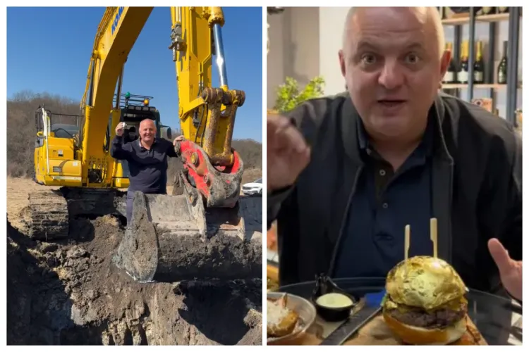VIDEO. De la burgerul de lux cu foiță de aur la sarea de la Ploscoș, Cluj: Avram Gal începe exploatarea de sare de jumătate de miliard de euro