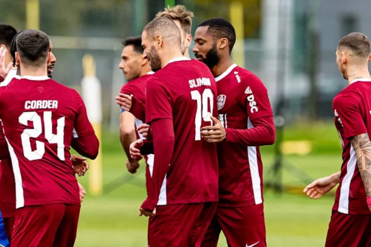 CFR Cluj, spectacol total la Baza Sportivă „Napoca”! Victorie clară, 3-0, în amicalul cu Gloria Bistrița. Cine au fost vedetele meciului