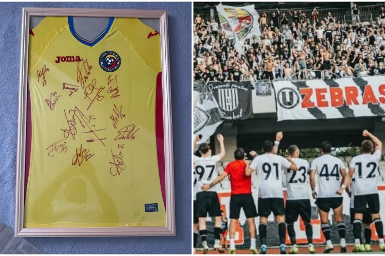 Licitație caritabilă pentru un veteran din Peluza Șepcile Roșii! Obiecte valoroase scoase la licitație, printre care un tricou semnat de Alex Chipciu