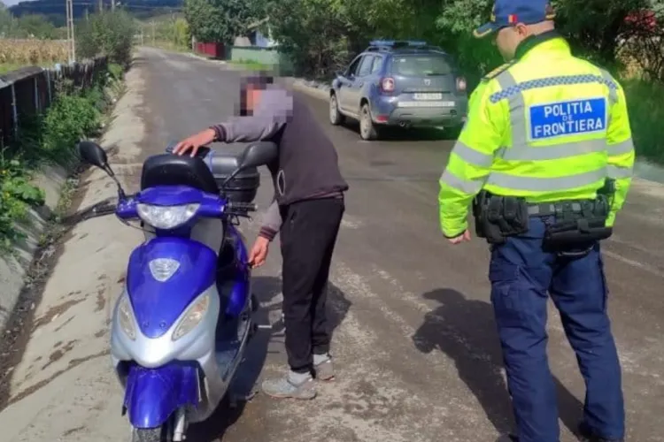 Un clujean de 22 de ani a fost prins conducând un moped care nu era înmatriculat. Ca și cum asta nu ar fi fost de ajuns, „soferul” nici nu avea permis