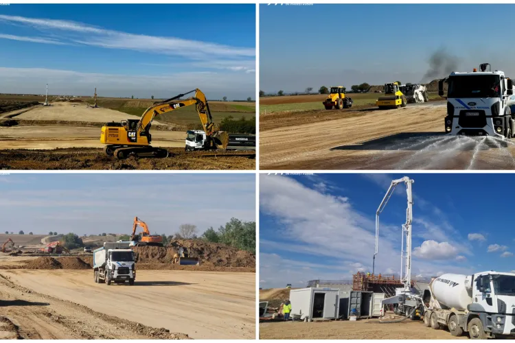 PREMIERĂ ÎN ROMÂNIA: Autostrada Transilvania, transmisă LIVE de pe șantier! Românii pot urmări în timp real cum se construiește drumul spre Vest VIDEO