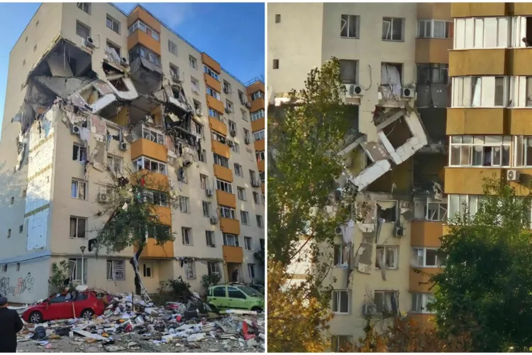 Explozie devastatoare într-un bloc din București. Două etaje s-au prăbușit, trei persoane au murit și 13 au ajuns în stare gravă la spital - UPDATE