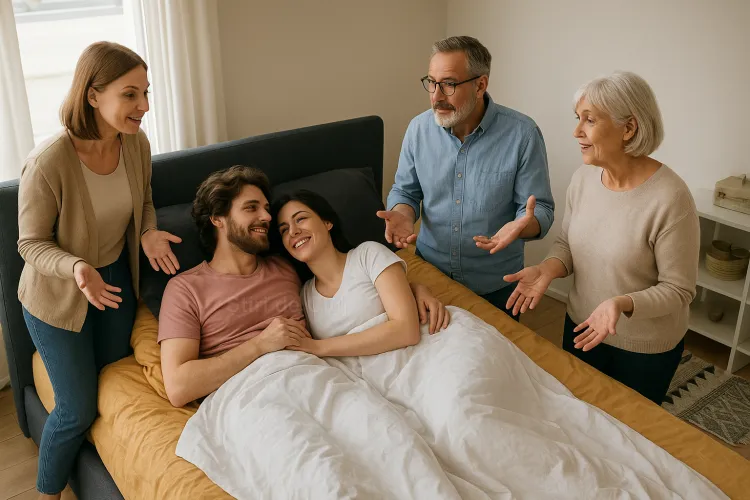 Așa ceva?! Student în chirie: Rudele vin, pe rând, să stea cu el «să îl ajute»/„Mi-l și imaginez cu iubita în pat și rudele lângă ei, dându-i sfaturi”