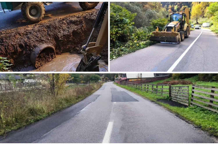 Un drum turistic important din Cluj este reabilitat! Acesta va fi o alternativă către cele mai căutate destinații turistice montane din județ