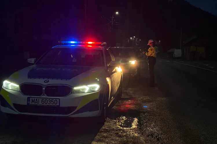 Raziile continuă la Cluj! Zeci de șoferi amendați în doar două ore, iar trei au rămas fără permis după depășiri periculoase!
