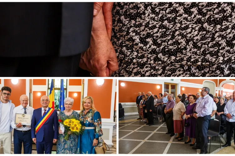 Cluj-Napoca premiază cuplurile care au trecut testul timpului: Peste 40 de cupluri au primit cadouri cu ocazia „nunții de aur”