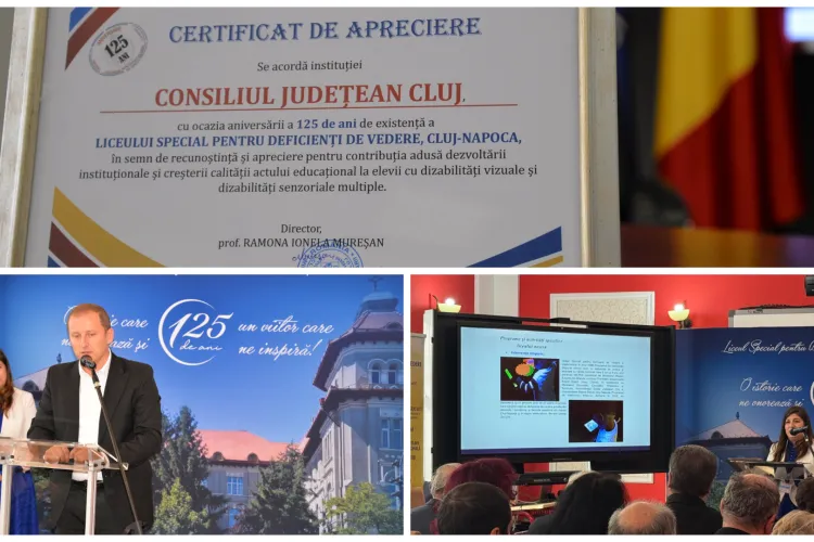 125 de ani de excelență: Liceul pentru Deficienți de Vedere din Cluj-Napoca a împlinit un secol și un sfert de educație și tradiție 