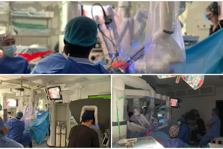 Performanță istorică în medicina românească: 100 de intervenții robotice reușite și o echipă care a transformat tehnologia în speranță pentru pacienți