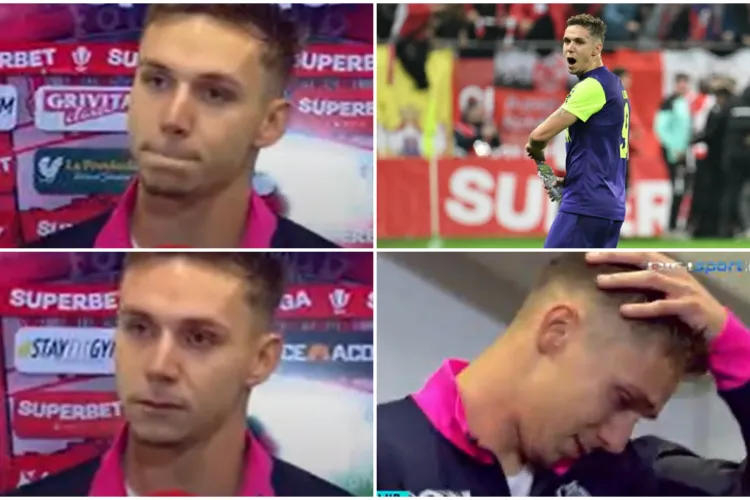 Louis Munteanu nu mai e cu gândul la CFR Cluj. A izbucnit în plâns pentru că nu a fost lăsat de Varga să plece: „Mă bat la retrogradare”