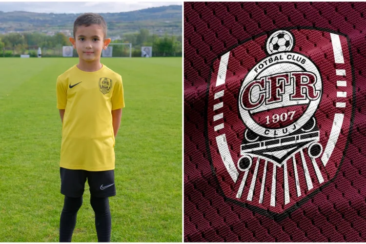 Împreună pentru Cezar Herinean! Un junior de la CFR Cluj are nevoie de ajutorul vostru! Viața micuțului depinde de oamenii buni