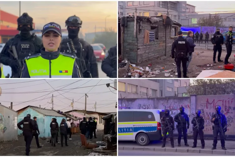 VIDEO. Clujenii sunt în siguranță! Razie ca în filme pe Calea Dezmirului: peste 450 de persoane legitimate. Mai mulți infractori au fost reținuți