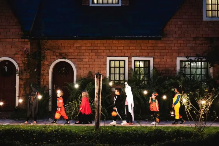 „Război” total între clujenii care se pregătesc de colindat de Halloween în Florești: „E păcat să colinzi de Ziua Morților/ Copiii sunt fericiți”