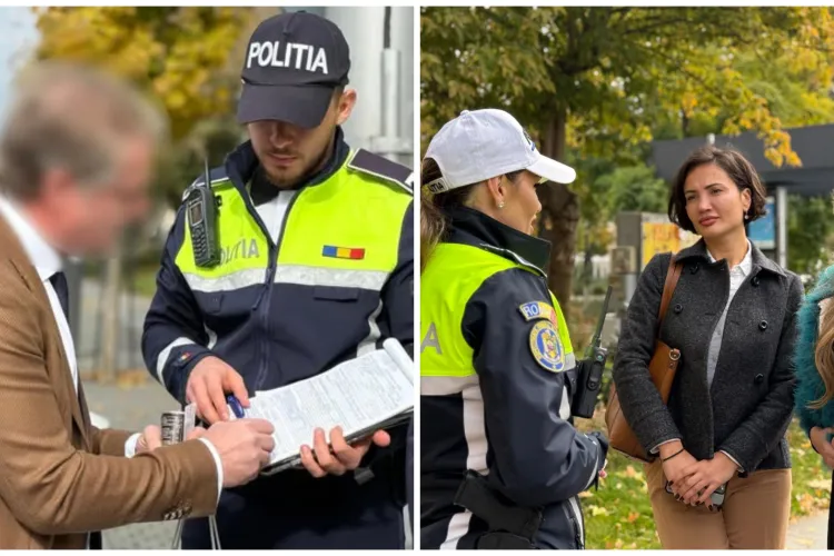 Polițiștii clujeni au ieșit în stradă pentru a-i învăța pe pietoni cum să circule în siguranță: La ce riscuri ne expunem zi de zi, inconștient