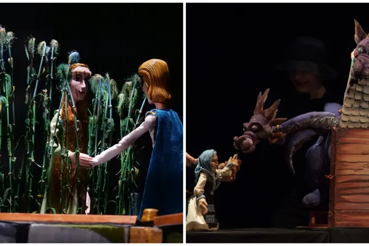 Premieră la Teatrul de Păpuși „Puck” din Cluj-Napoca: „Frumoasa domniță trestie”, un spectacol care îi va ține cu sufletul la gură pe micuții clujeni 