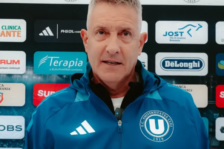 Cristiano Bergodi, antrenorul „U” Cluj, aspirații mari privind Cupa României: „Sper că la sfârșitul anului putem disputa o finală”