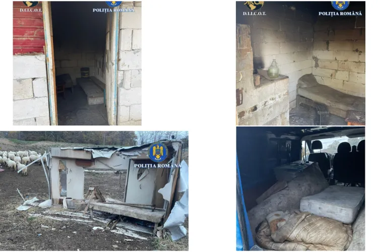 Doi bărbați și-au transformat victimele în „sclavi moderni”: Au ținut victimele într-o mașină dezafectată și le-au obligat să cerșească