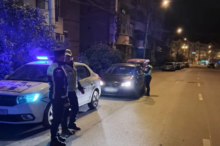 Cluj: Rază de acțiune la Turda! Polițiștii clujeni au dat zeci de amenzi într-o singură noapte