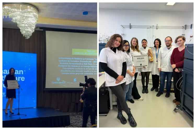 UMF Cluj, premiu pentru „Proiectul de cercetare al anului” la Romanian Healthcare Awards 2025. Cu ce a convins UMF Cluj juriul