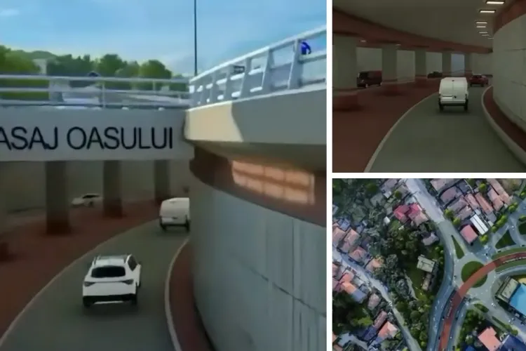VIDEO SUPERB: Așa va arăta primul pasaj subteran din Cluj! Simulare spectaculoasă super realistă pentru Pasajul Oașului–Muncii din Cluj