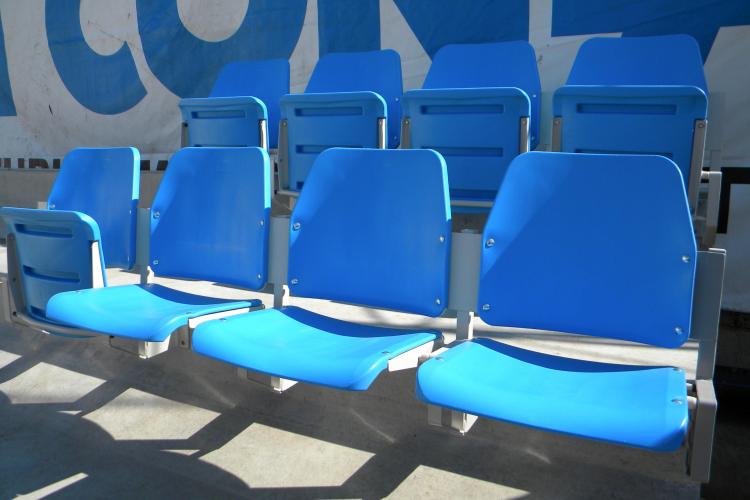 Cum vor arata scaunele de la Sala Polivalenta! Tribunele vor fi retractabile pentru meciuri de hochei sau gimnastica VIDEO