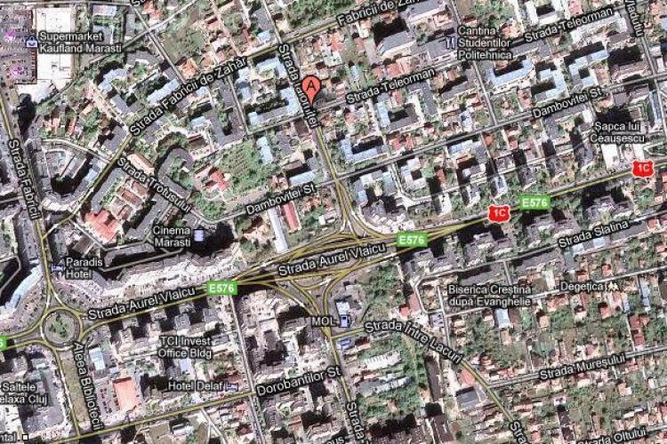 Sens giratoriu nou in zona podului de pe strada Aurel Vlaicu