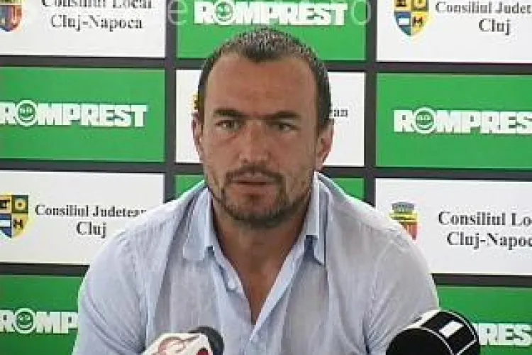 Antrenorul Universitatii Cluj, Ionut Badea, despre meciul cu Lazio: Este un exercitiu de imagine - VIDEO