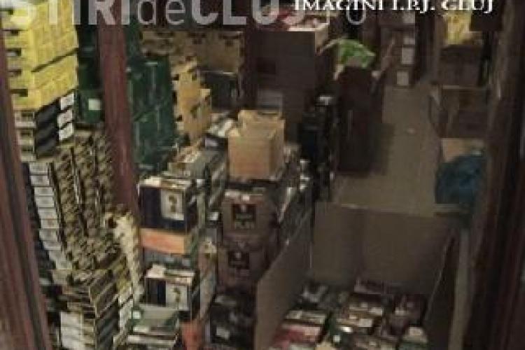 Arsenal de cartuse, descoperit la un clujean intr-un magazin de arme VIDEO PERCHEZITIE