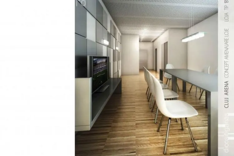 Cluj Arena va avea 20 de loje VIP, care vor avea intre 9 si 20 de locuri VEZI cum vor arata