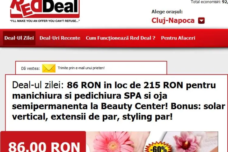Deal-ul zilei: 86 lei in loc de 215 lei pentru manichiura si pedichiura SPA si oja semipermanenta la Beauty Center! (P)