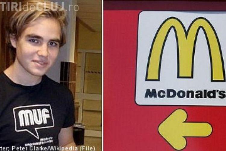Fiul premierului Suediei s-a angajat vanzator la McDonald's