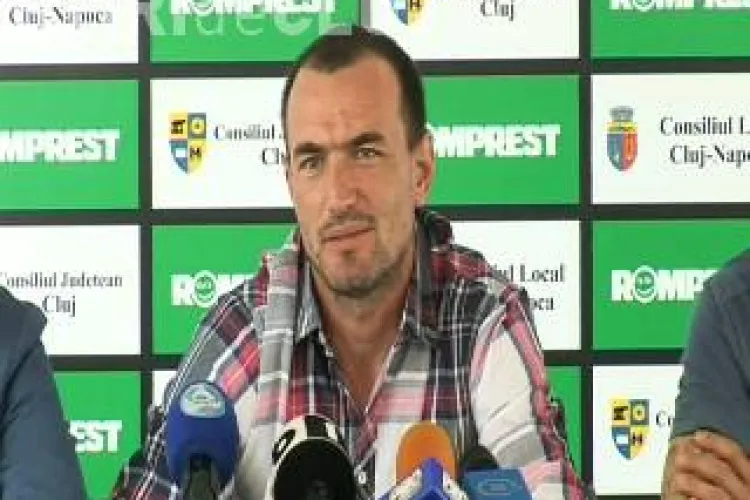 Antrenorul Universitatii Cluj, Ionut Badea, despre infrangerea suferita cu Lazio: Au fost mai motivati decat noi