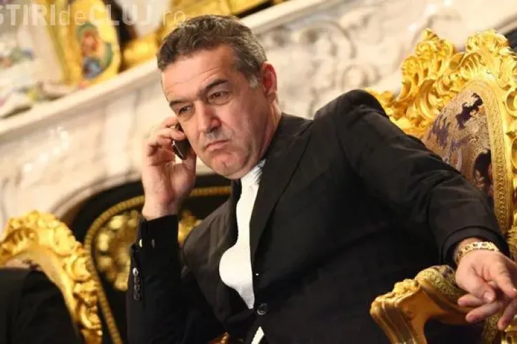 Gigi Becali a anuntat ca se impusca in cap daca "U" Cluj bate pe Steaua