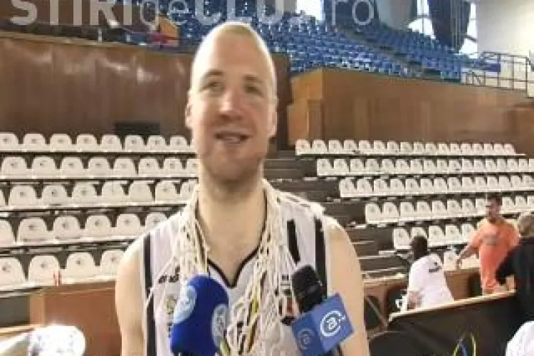 Capitanul lui U Mobitelco, Mihai Silvasan, a inscris 33 de puncte in amicalul Romania-Germania B