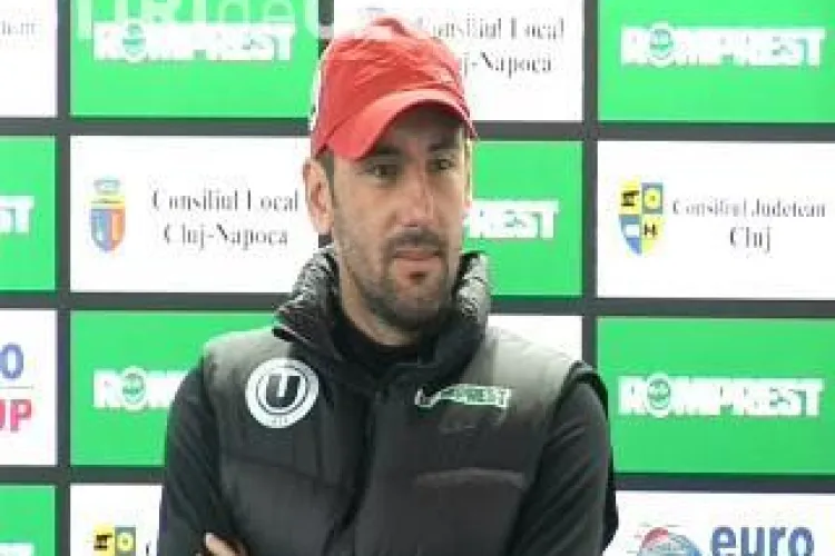Capitanul Universitatii Cluj, Gabriel Bostina, despre meciul de duminica cu Steaua: Jucam la victorie
