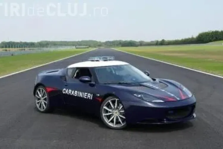 Politia Romana primeste un bolid marca Lotus Evora S