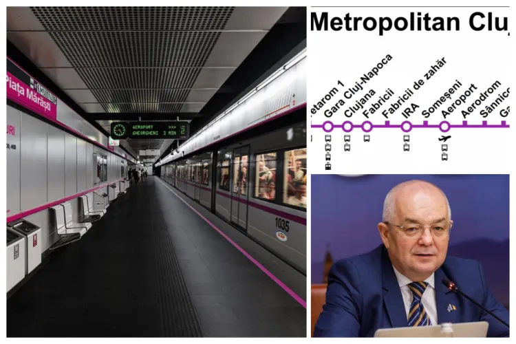 PUZ-ul metroul Clujului și trenul metropolitan intră în dezbatere publică. Vezi toate detaliile: trasee, stații etc. Aveți obiecții? Spuneți-le acum!