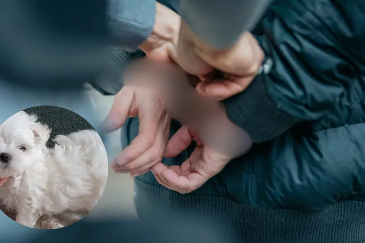 Cruzime de neimaginat: Un bărbat și-a aruncat câinele de la etaj după o ceartă aprinsă cu soția. Scene greu de privit chiar și pentru polițiști