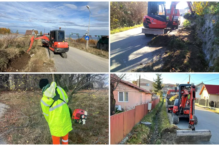 În Cluj se modernizează un alt drum județean important: Se fac lucrări de întreținere majore pentru siguranța șoferilor și pietonilor