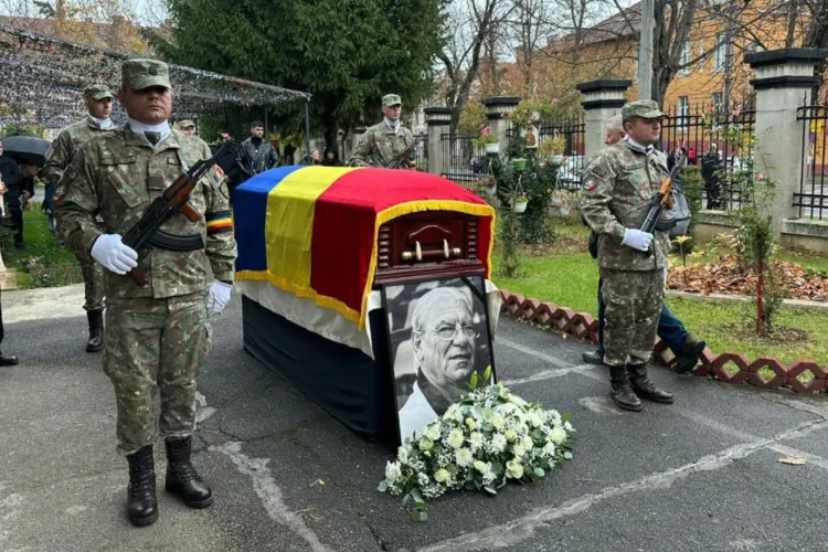 Momente greu de descris la înmormântarea lui Emeric Ienei: Legende ale fotbalului românesc au venit să aducă un ultim omagiu. Unde a fost înmormântat