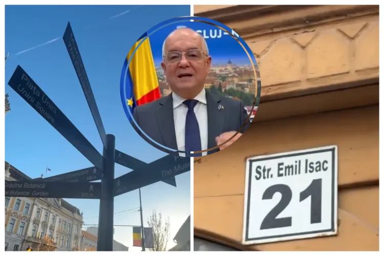 Clujenii care nu își pun plăcuțe cu numărul și numele străzii pe care locuiesc vor fi amendați. Boc: „Este obligație legală! Aplicăm sancțiuni”