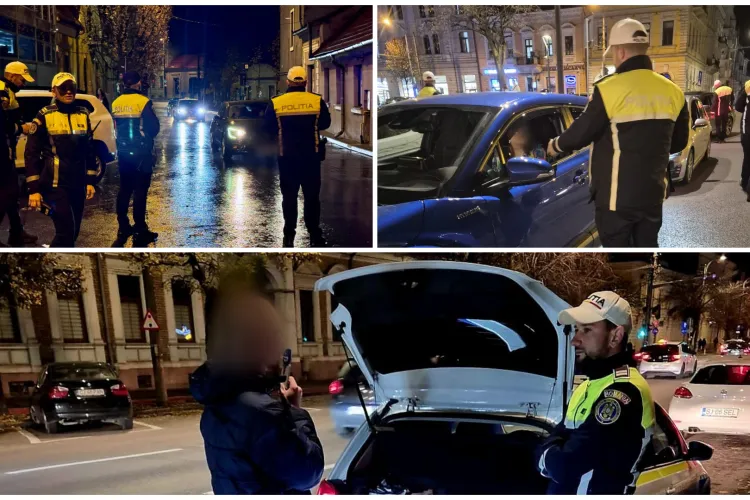 Concurs de consum de alcool la volan, în Cluj: Trei bărbați au fost depistați fiind rupți de beți la volan, iar altul consumase substanțe ilegale
