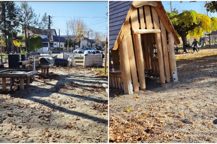 Părinții din cartierul Iris, revoltați: „O mizerie de parc după renovare!”. Copiii au ajuns să fie discriminați pentru că nu se pot urca pe tobogan