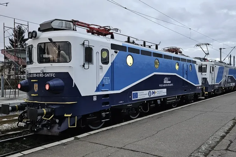 Revoluție pe șine! Prima locomotivă modernizată prin PNRR ajunge la CFR Călători: Cum arată „bestia” de 3400 kW