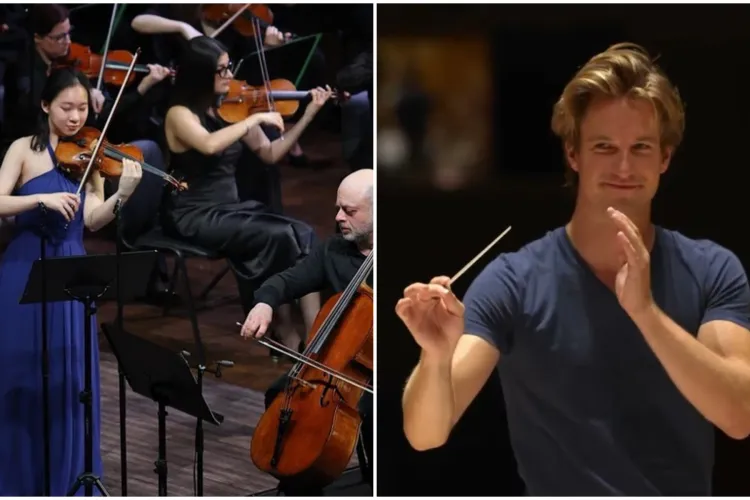 Eveniment unic pe scena Filarmonicii clujene. Dirijorul Rolf Verbeek și violonista  Jinzhu Li într-un concert de excepție