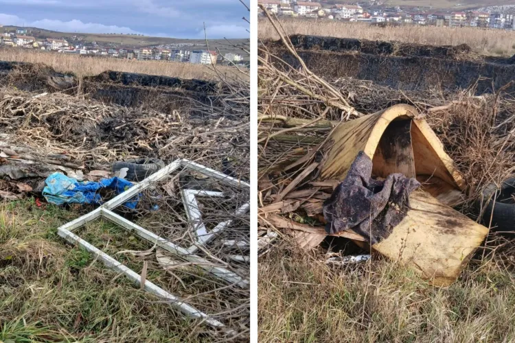 Primăria Apahida denunță aruncatul gunoaielor pe câmpuri și văi: Camere de supraveghere și sancțiuni drastice pentru vinovați