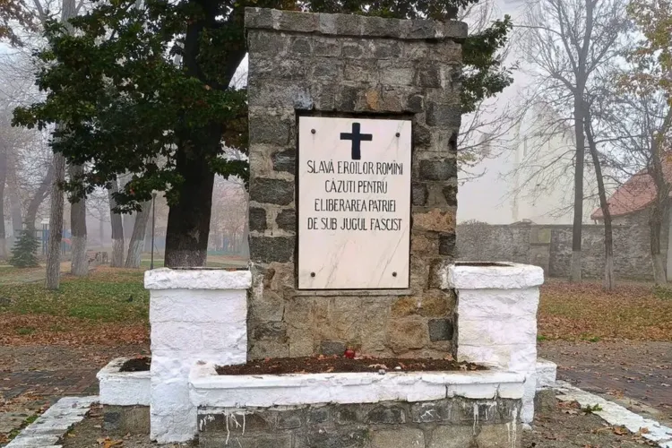 Clujul își uită eroii? Imagine dezolantă, oamenii trec pe lângă monument fără să le pese: „Măcar atât merită și ei, o floare”