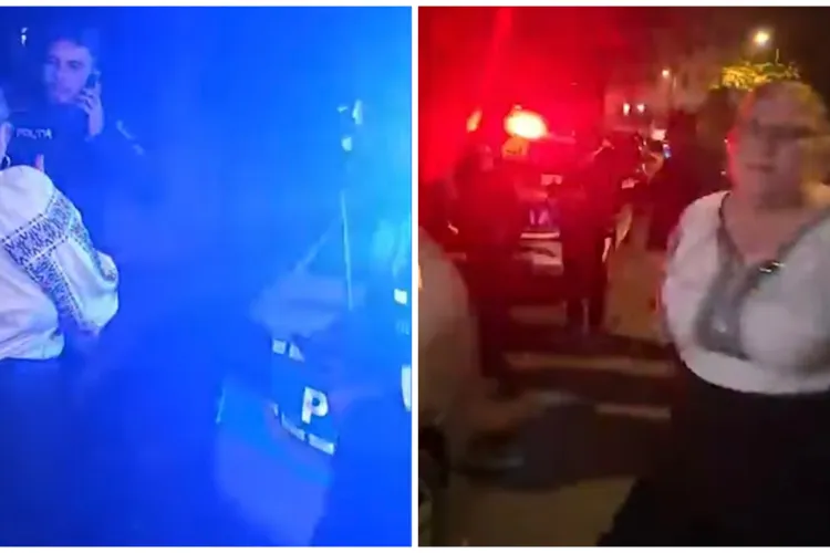 Circ total cu poliție la petrecerea de ziua Dianei Șoșoacă: Artificii lângă Ambasada Ucrainei, muzică dată „blană” și scandal cu polițiștii - VIDEO