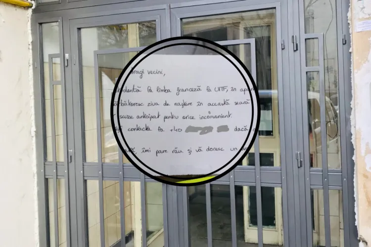 O studentă la UMF Cluj și-a anunțat politicos vecinii că face petrecere de ziua ei. Clujenii: „Toți mi-au urat La mulți ani...la 11:59 au venit jandarmii”